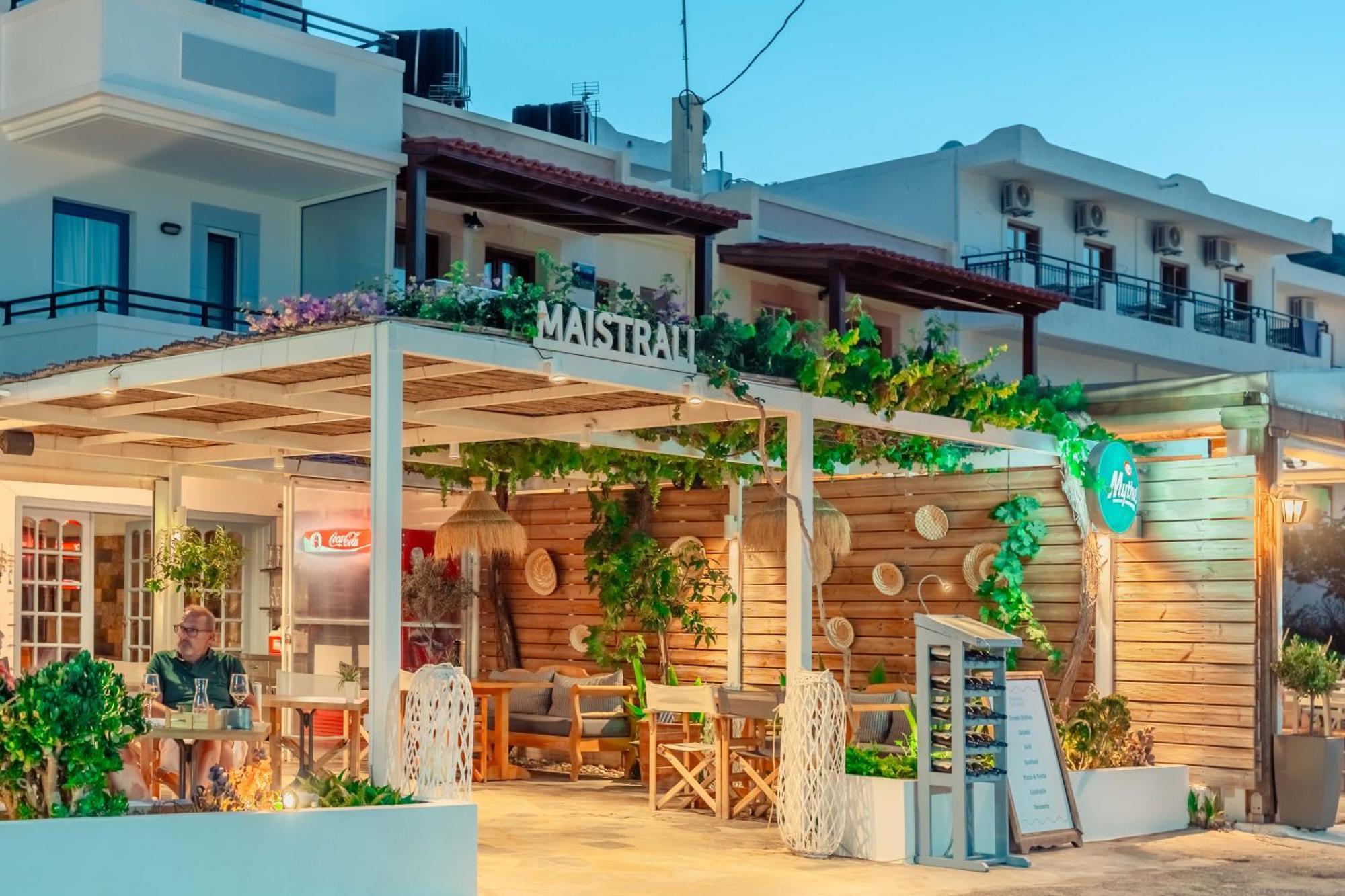 Maistrali Sea View Apartments Сталида Экстерьер фото